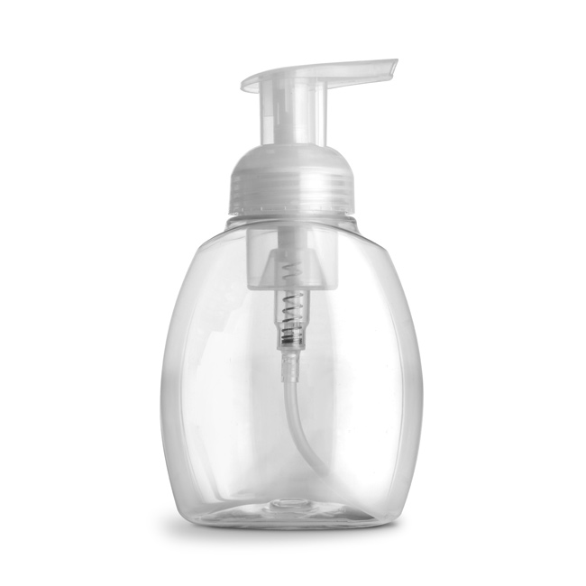300ml Clear PET Bottle with Natural Foaming Pump