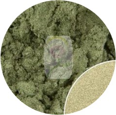 Duocrome Iridescent Green-Gold Mica - Click Image to Close